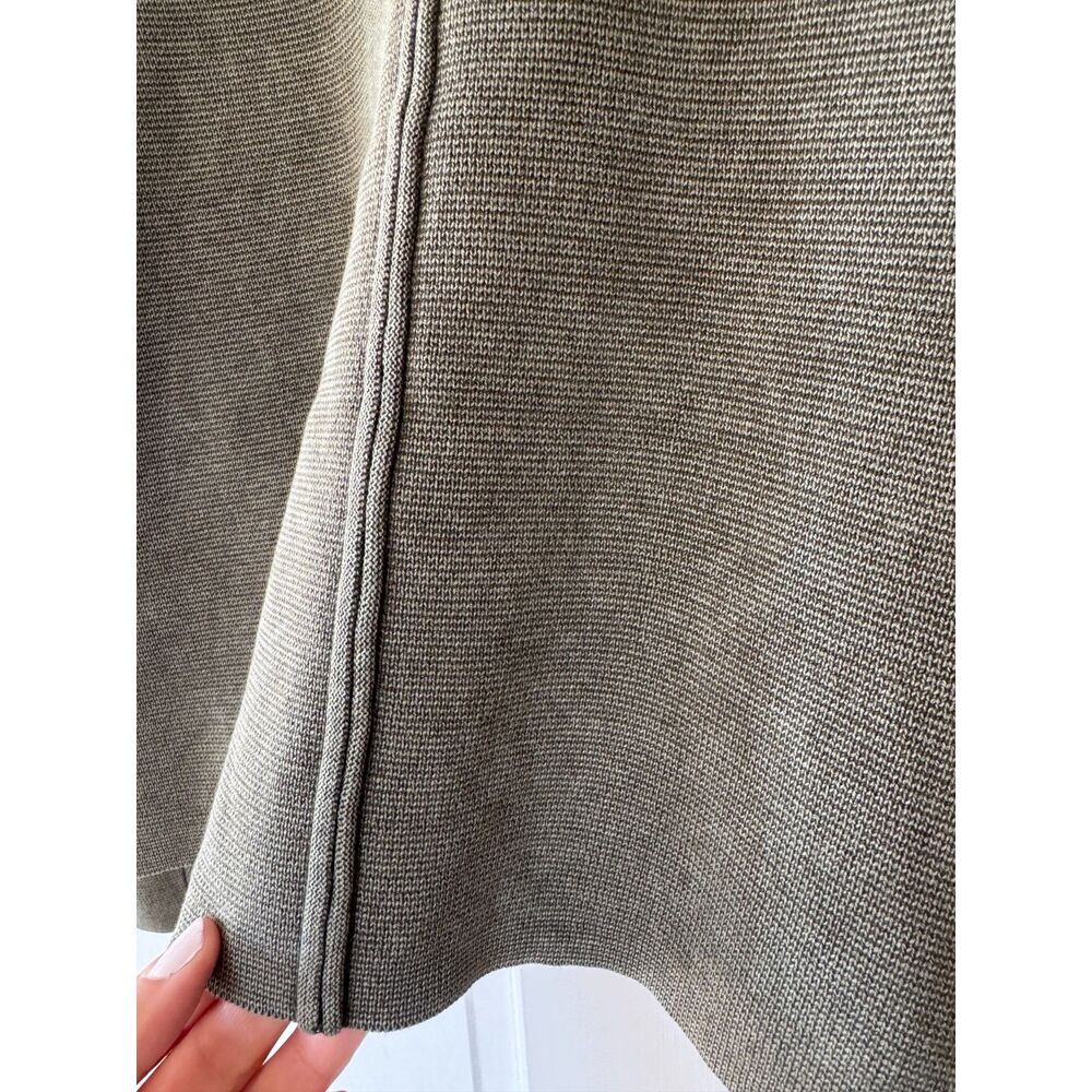 Sundance Horizon Sweater Blazer Soft Olive Green Size M 100% Cotton - Picture 9 of 10